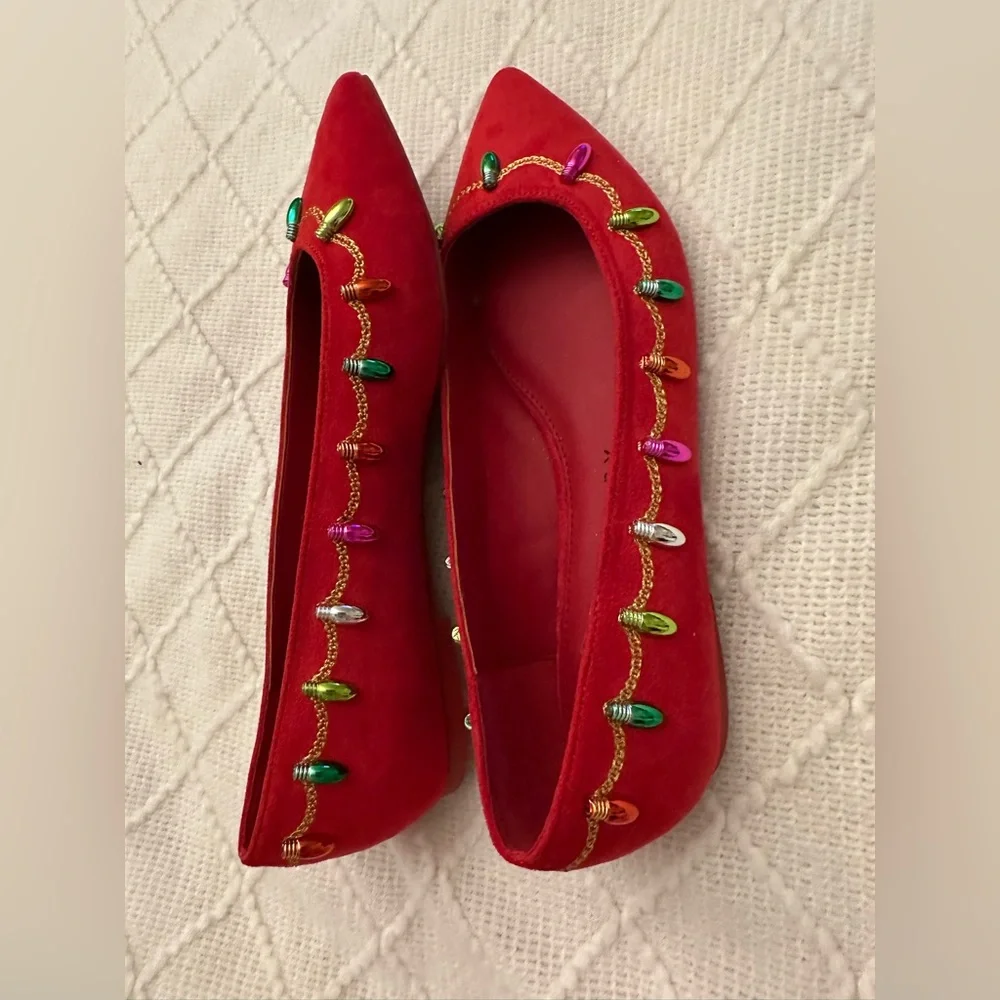 Katy Perry The Hollie Christmas Flats - Picture 2 of 4